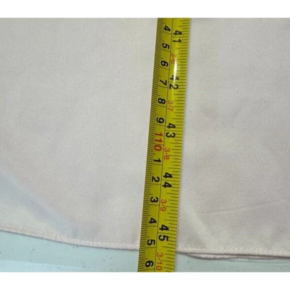 Miss Elaine Brushed Back/Satin Nightgown/LongSleeve/ Blush Pink w/Embroidery NWT - Picture 11 of 16